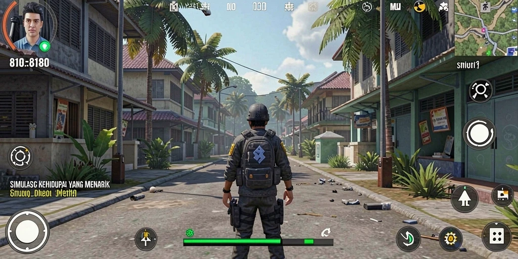 Screenshot utama 8180 menampilkan pengalaman gameplay Simulation yang seru.