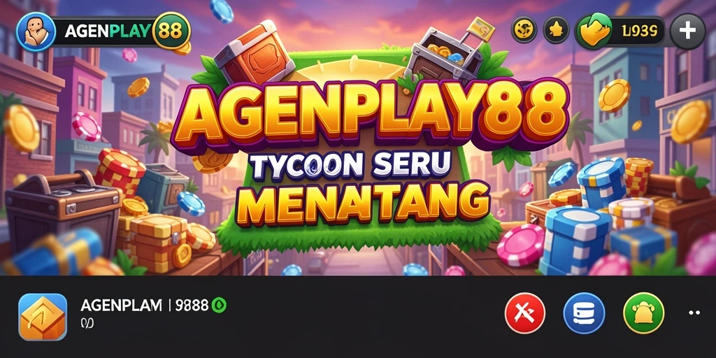 Tampilan menarik dari gameplay AGENPLAY88 yang melibatkan manajemen bisnis.
