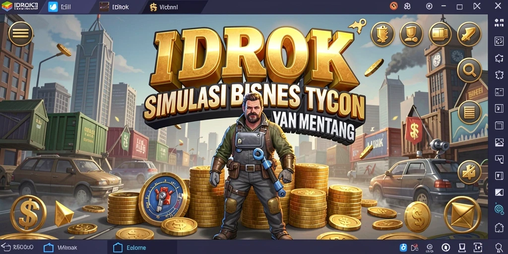 Tampilan gameplay IDROK yang menarik dan penuh warna.