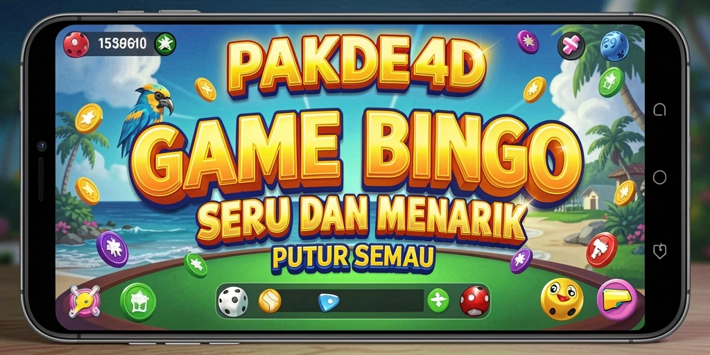 Tampilan gameplay PAKDE4D menyajikan suasana Bingo yang seru.