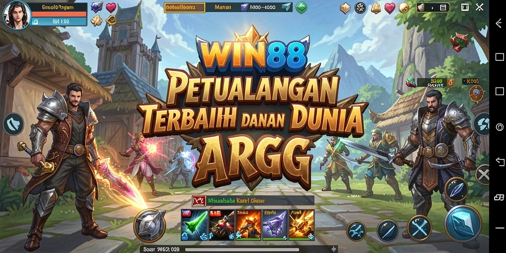 Tampilan gameplay mendebarkan dalam dunia ARPG.